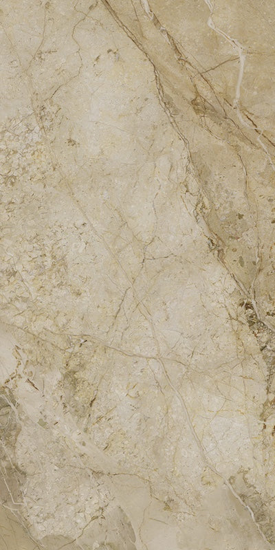 9cento Aurora Beige - Gres porcellanato effetto marmo Lucido 60x120 rettificato - Image 4