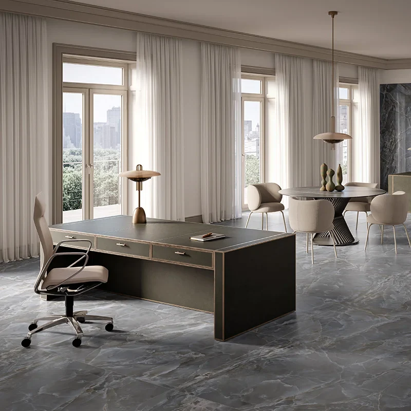 Alabastri Black Smooth - Gres Effetto Marmo Vellutato 60x120 Rettificato