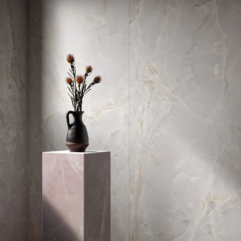 Alabastri White Smooth - Gres Effetto Marmo Vellutato 60x120 Rettificato