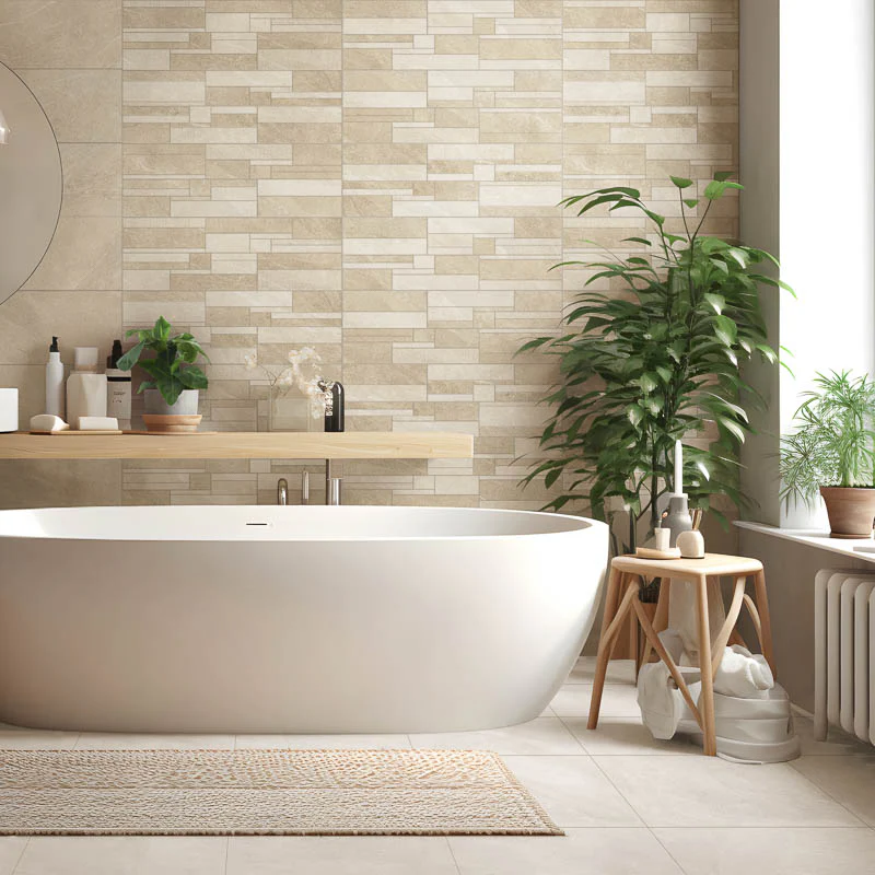 Alaska Muretto Sand - Rivestimento Effetto Pietra 25x75