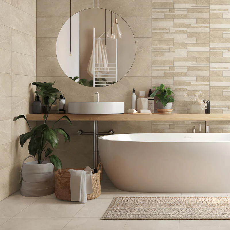 Alaska Sand - Rivestimento Effetto Pietra Moderno 25x75
