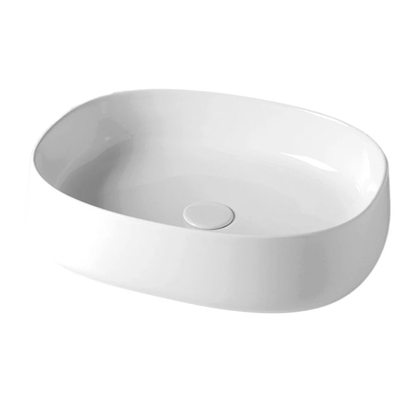 Amleto - Lavabo da appoggio di design 62x42 cm - Image 4