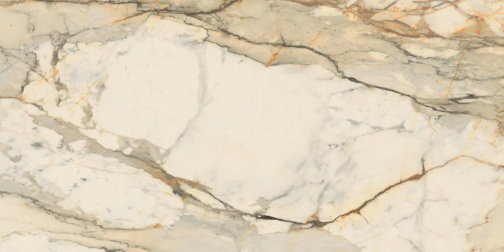 Antique Brown Lux - Gres Porcellanato Effetto Marmo lucido 60x120 - Image 2