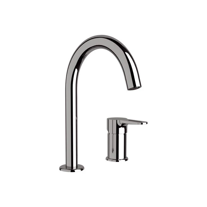 Apollo - Miscelatore Monocomando a due fori per lavabo.
