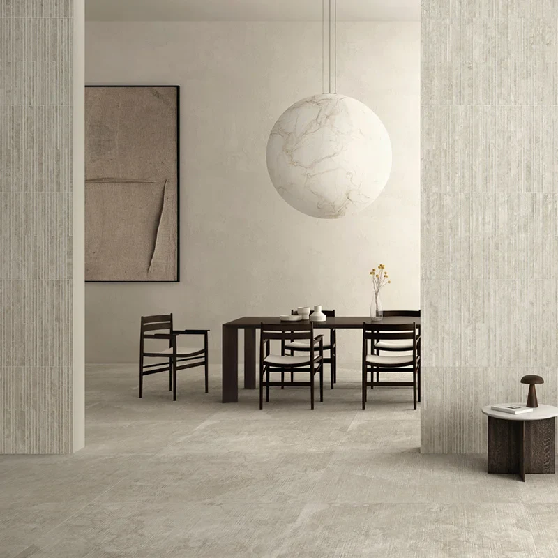 Artifact Line Ash - Elegante Gres Effetto Pietra Opaco 60x120