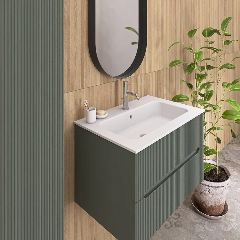 Atena 05  - Mobile da Bagno con Colonna Sospesa - Image 13