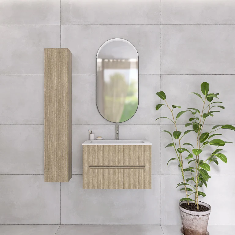 Atena 05  - Mobile da Bagno con Colonna Sospesa - Image 8
