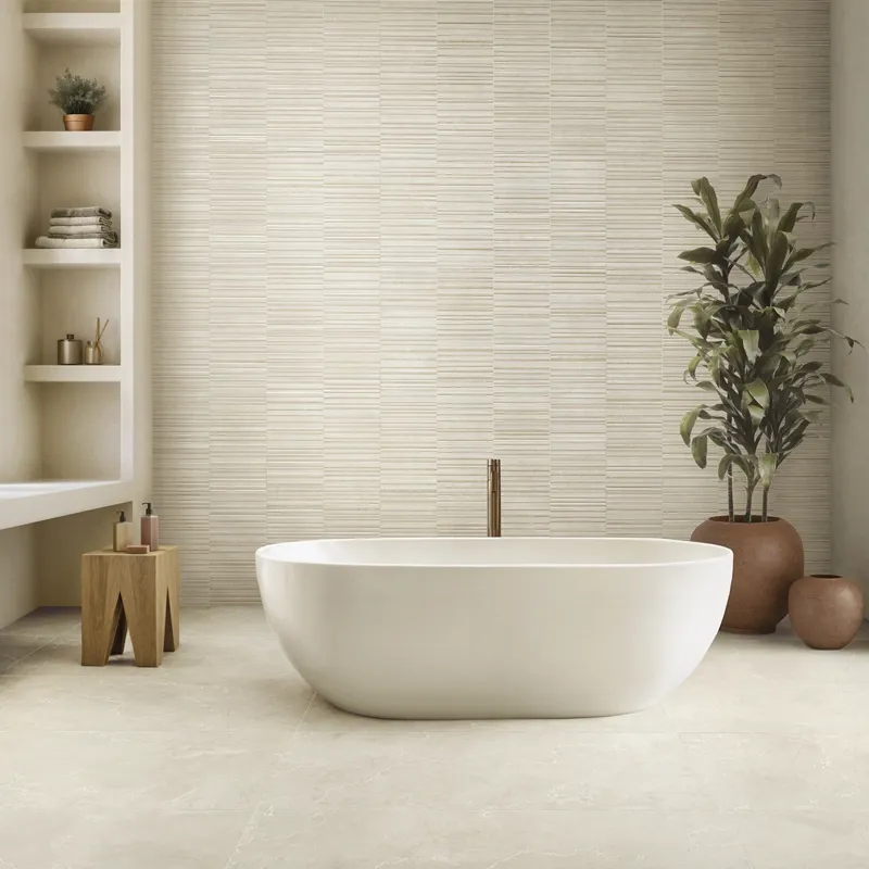 Attica White - Gres porcellanato Effetto Pietra Elegante 90x90 - Image 3