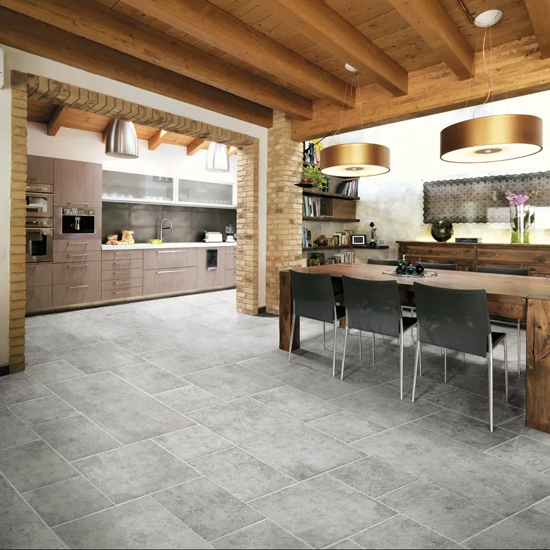Azteca Grigio - Gres porcellanato Effetto Pietra Naturale Anticata 49x49 - Image 2
