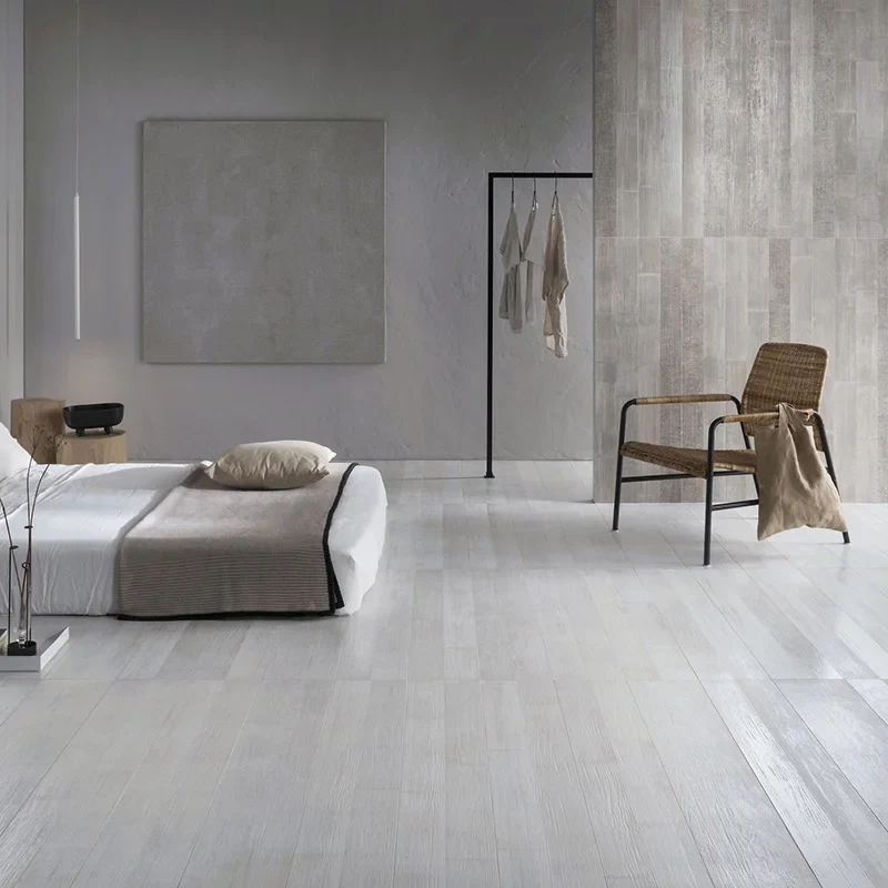 Bamboo White - Moderno Gres effetto Legno 20x120 - Image 3