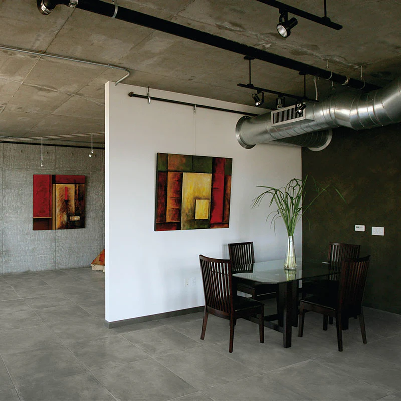 Baya Black - Gres Effetto Cemento 60x60 Rettificato