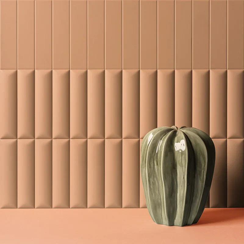 Biscuit Dune Terra - Rivestimento Effetto Mattoncino Bombato 5x20