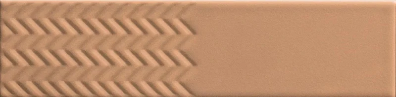 Biscuit Waves Terra - Rivestimento Effetto Mattoncino Zigrinato 5x20