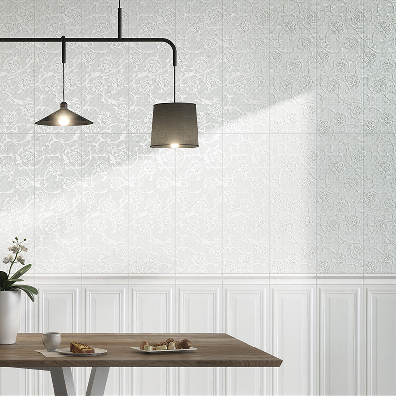 Boiserie White - Rivestimento Effetto Boiserie 24x72
