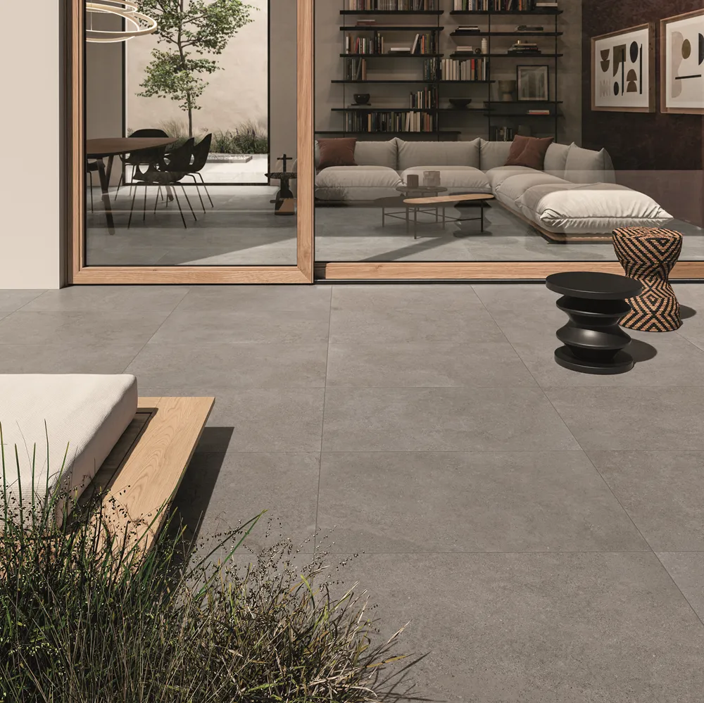 Brystone Grey R9 - Gres porcellanato effetto pietra 120x120 rettificato
