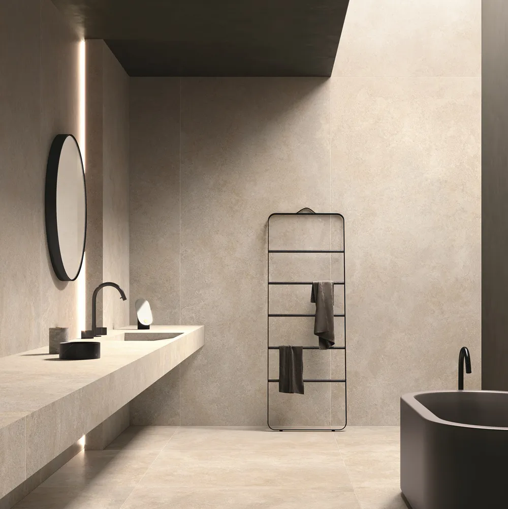 Brystone Ivory R9 - Gres porcellanato effetto pietra 30x60 rettificato