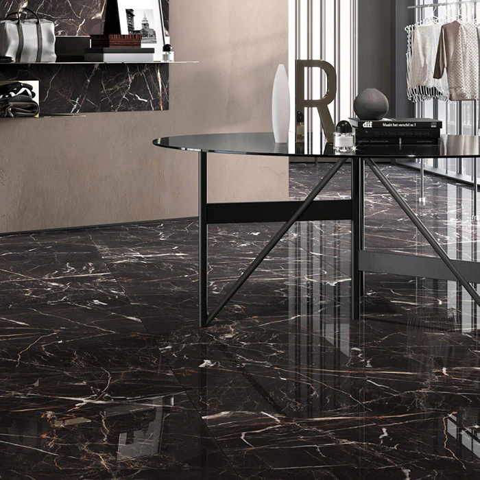 Canova Emperador - Gres Effetto Marmo Lucido 60x60 Rettificato