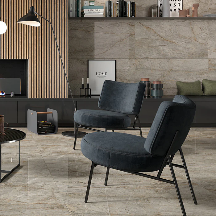 Canova Oxford Grey - Gres Effetto Marmo Lucido 30x60 Rettificato