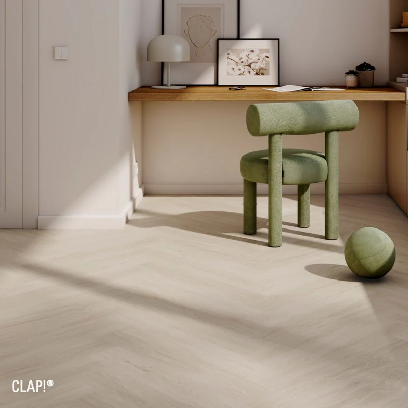 Clap! 3D di Deco Namib spina italiana - Pavimenti ad incastro effetto legno