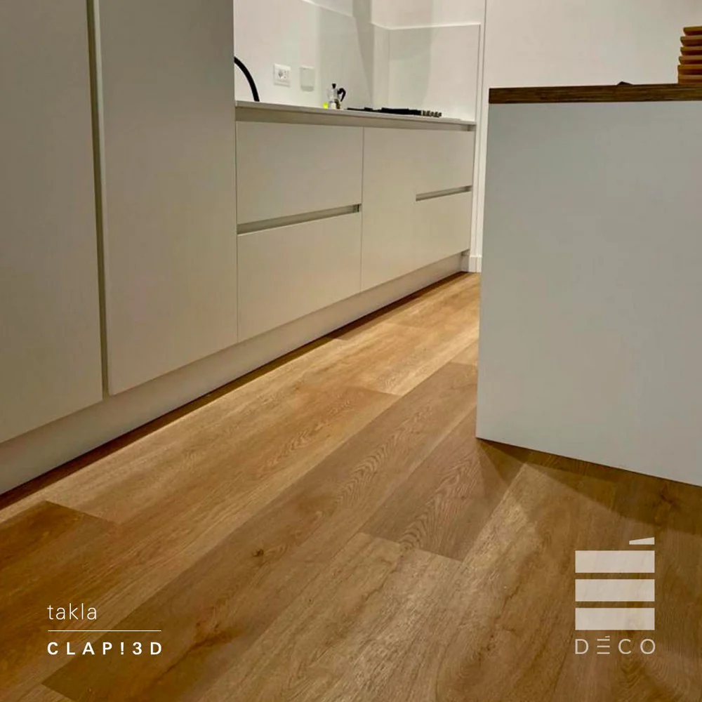 Clap! 3D di Deco Takla Doga S - Pavimenti ad incastro effetto legno