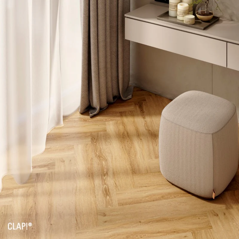 Clap! 3D di Deco Yadan spina italiana - Pavimenti ad incastro effetto legno