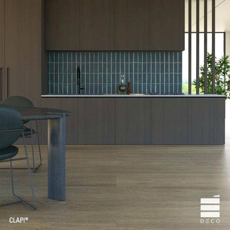 Clap! 3D di Deco Zuma - Pavimenti realistici ad incastro effetto legno