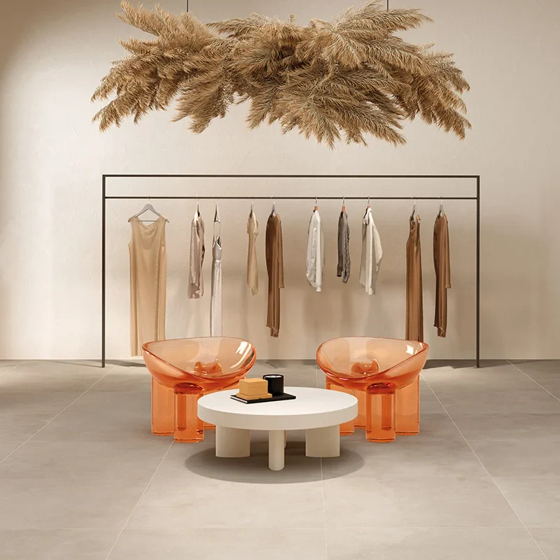 Clay Beige - Pavimento in Gres Effetto Resina 60x60 Rettificato