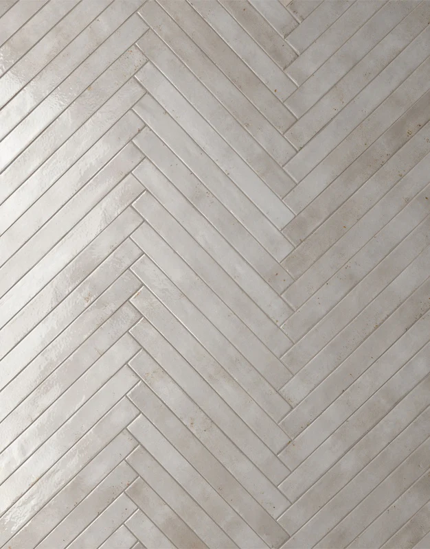 Colors Brick Light Grey - Gres Effetto Mattoncino Lucido 5x45 - Image 4