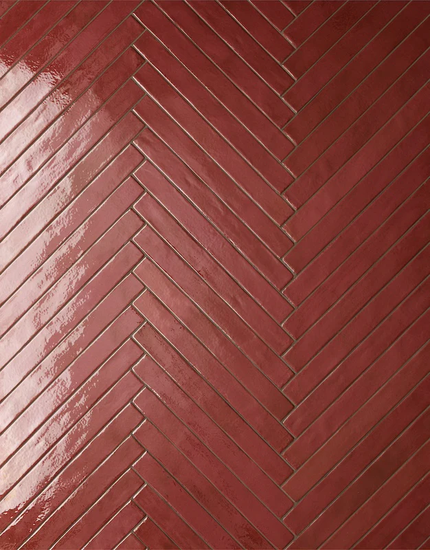 Colors Brick Red - Gres Effetto Mattoncino Lucido 5x45 - Image 4