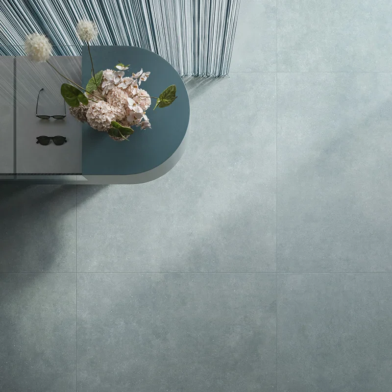 Concept Blue - Gres Effetto Cemento 120x120 Rettificato