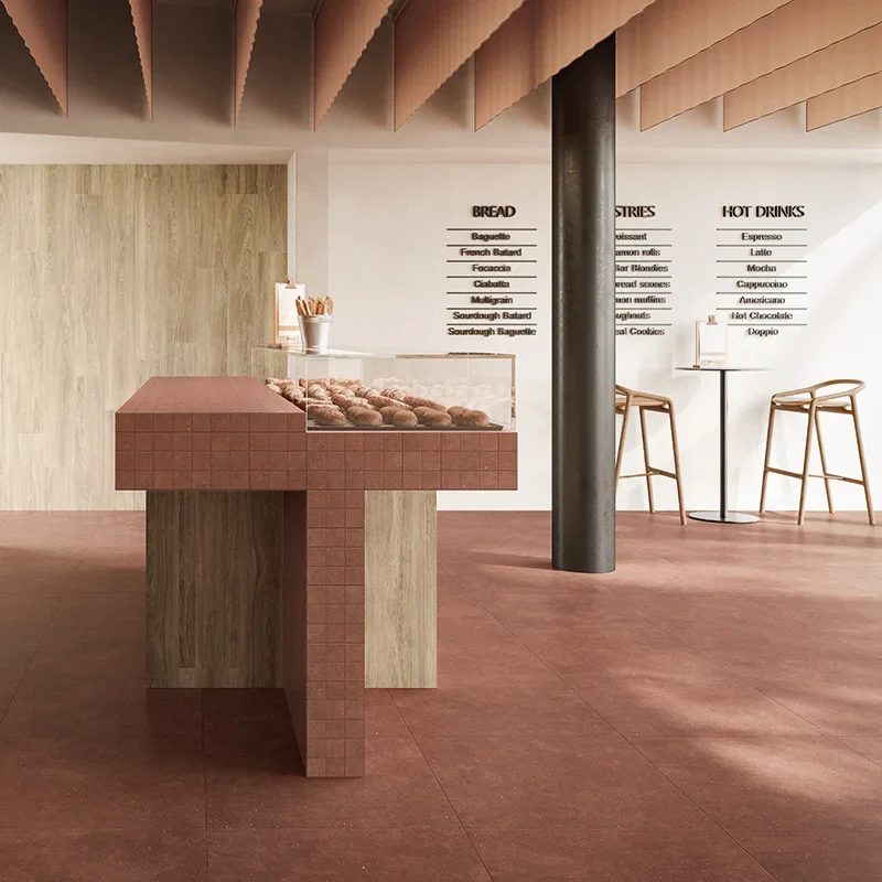 Concept Red - Gres Effetto Cemento 60x60 Rettificato - Image 3