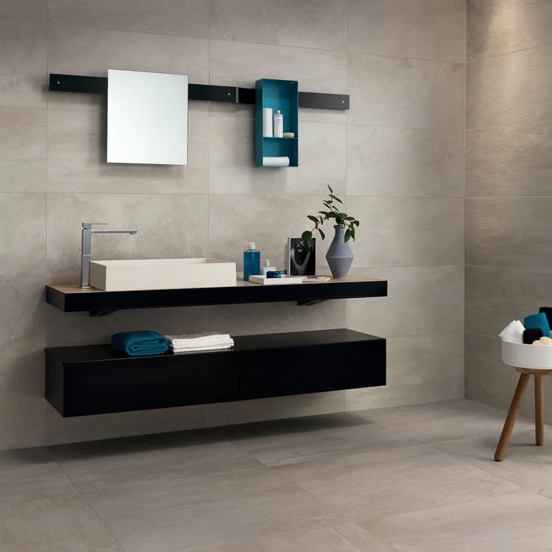Concept Stone Bianco - Gres Porcellanato Effetto Pietra 40x80