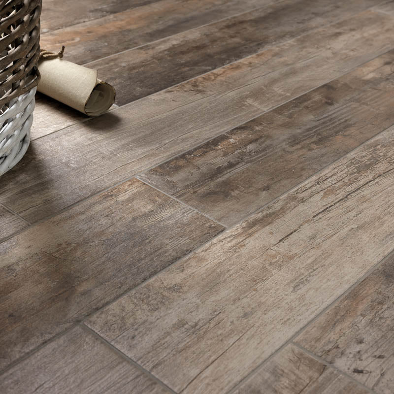 Cooper Nocciolo - Gres Effetto Legno Anticato 20x120 - Image 4