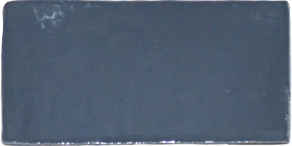 Crayon Ash Blue 6.5x13 Glossy - Rivestimento Mattoncino Tinta Unita Lucida - Image 2