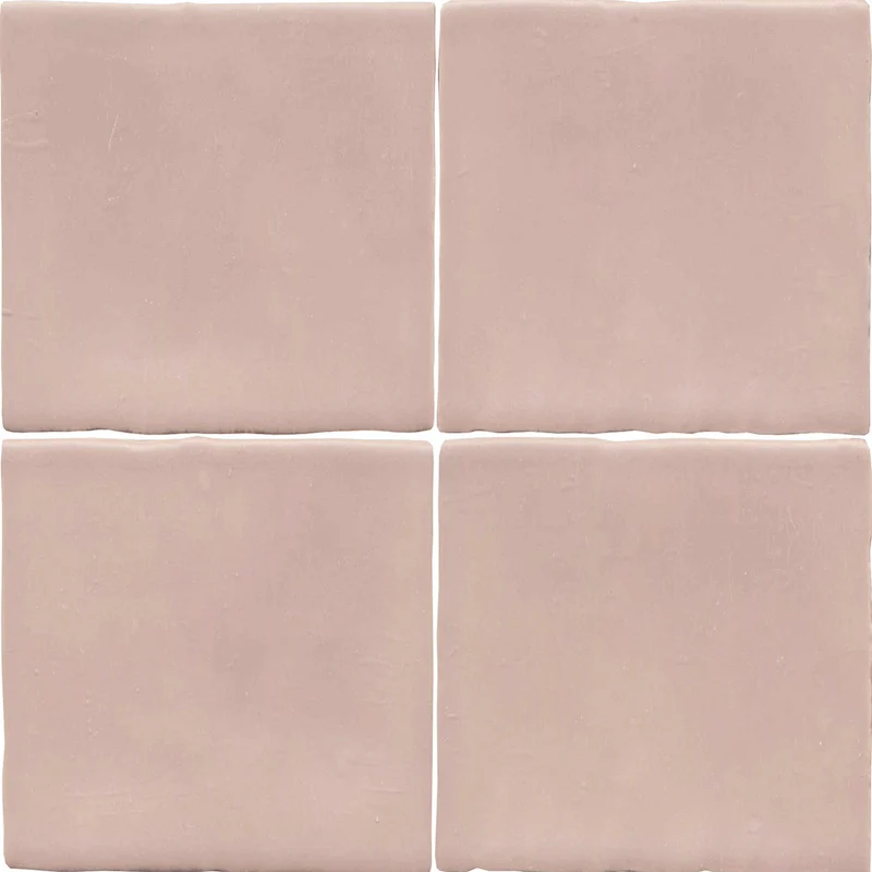 Crayon Ballet Rose 13x13 Matt - Rivestimento Vintage Tinta Unita Opaca - Image 2