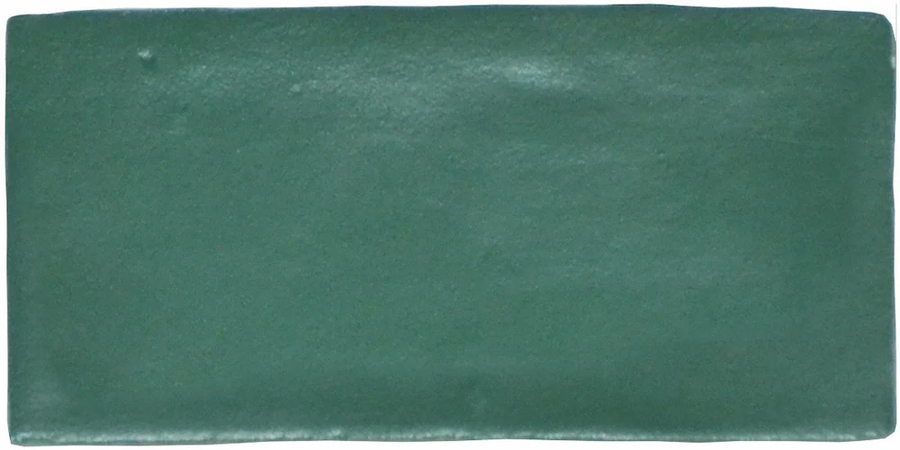 Crayon Marine Green 6.5x13 Matt - Rivestimento Mattoncino Tinta Unita Opaca