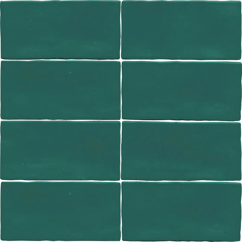 Crayon Marine Green 6.5x13 Matt - Rivestimento Mattoncino Tinta Unita Opaca - Image 2
