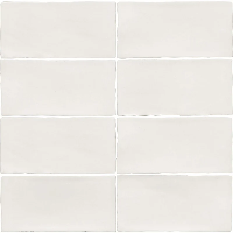 Crayon White 6.5x13 Matt - Rivestimento Mattoncino Tinta Unita Opaca - Image 2