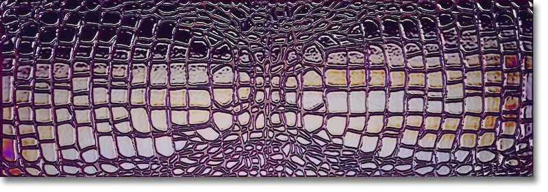 Crocotiles Amaranth - Gres Effetto Pelle di Coccodrillo 24x72 - Image 2