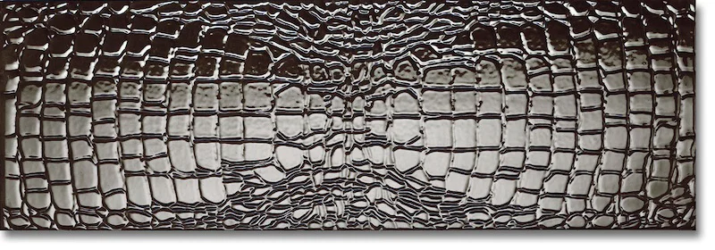 Crocotiles Brown - Gres Effetto Pelle di Coccodrillo 24x72