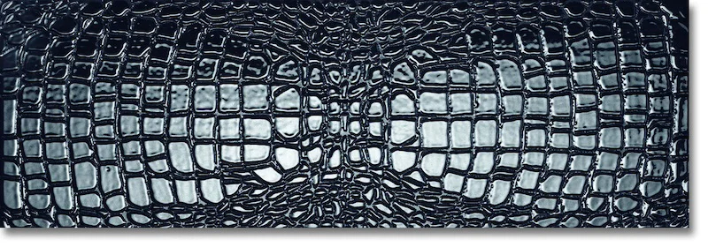 Crocotiles Dark - Gres Effetto Pelle di Coccodrillo 24x72 - Image 2