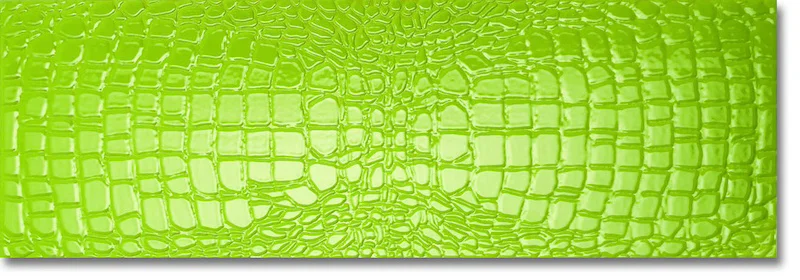 Crocotiles Green - Gres Effetto Pelle di Coccodrillo 24x72