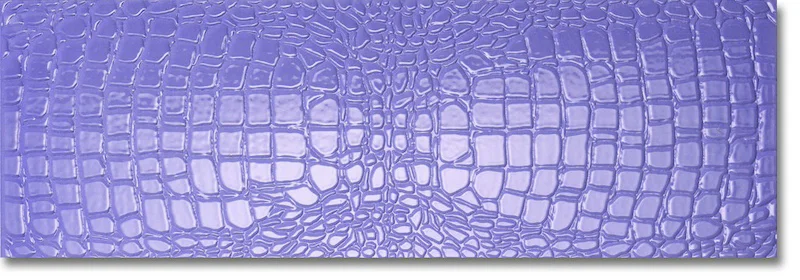 Crocotiles Lilla - Gres Effetto Pelle di Coccodrillo 24x72