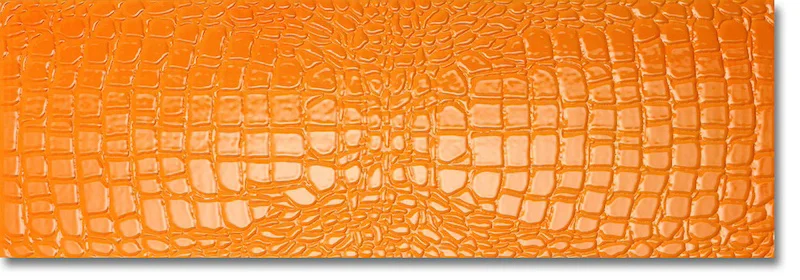 Crocotiles Orange - Gres Effetto Pelle di Coccodrillo 24x72 - Image 2