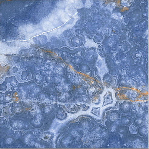 Cross Blue - Gres Porcellanato Effetto Onice Lucido 15x15 - Image 6