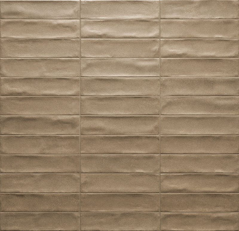 Cruda Brick Sabbia - Gres Effetto Mattoncino Tinta Unita Opaco 5x20 - Image 3