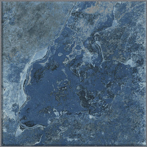 Crystal Blue Antiscivolo R11 - Gres Effetto Pietra Lucido per Esterni 15x15 - Image 7