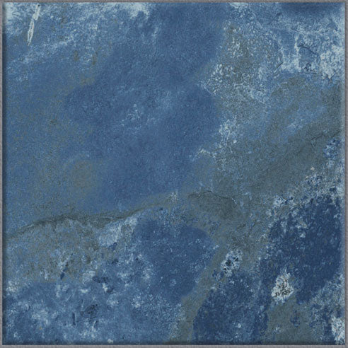 Crystal Blue - Gres Porcellanato Effetto Pietra Lucido 15x15 - Image 13