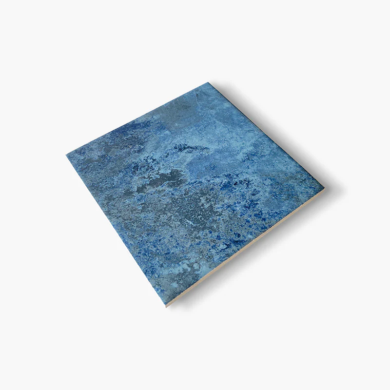 Crystal Blue - Gres Porcellanato Effetto Pietra Lucido 15x15 - Image 2