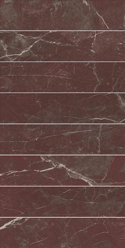 Dama Brick Rosso Cardinale - Gres Mattoncino Effetto Marmo 6x25 - Image 3